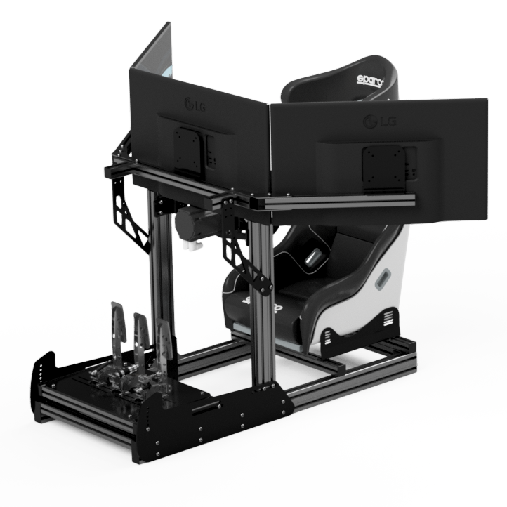 21R Complete Simulator With Triple Monitors