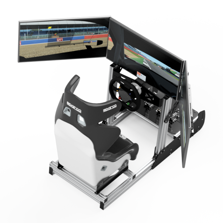 21R Complete Simulator With Triple Monitors