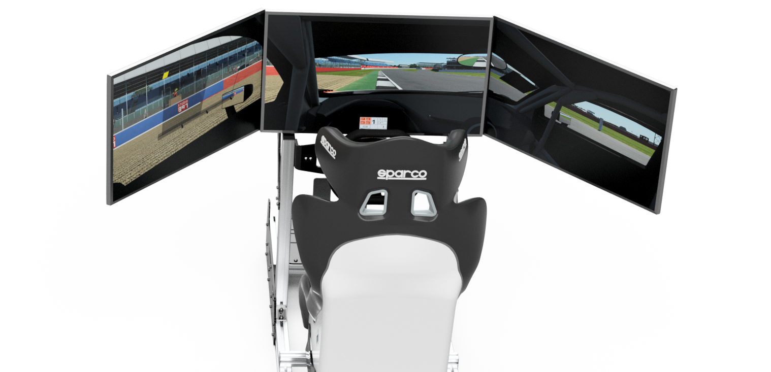 21R Complete Simulator With Triple Monitors